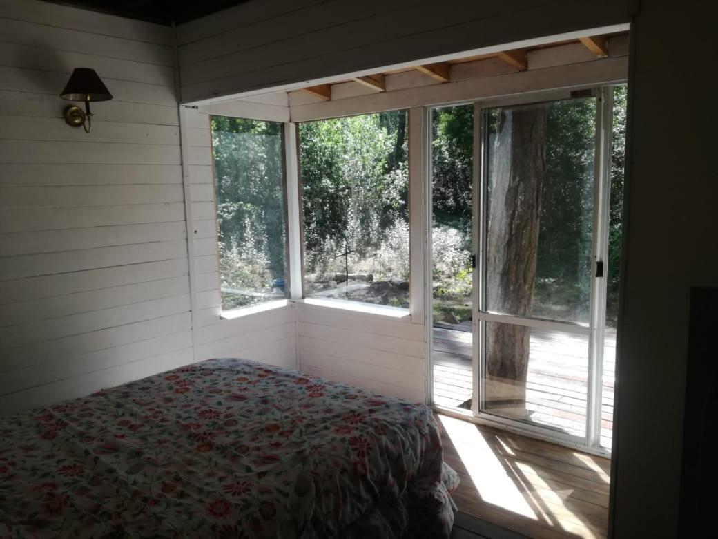 Cabana En Carilo Villa Bagian luar foto